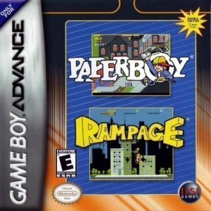 2 In 1 - Paperboy Rampage Rom For Gameboy Advance