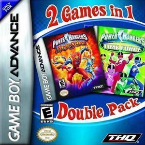 2 In 1 - Power Rangers - La Force Du Temps & Ninja Storm Rom For Gameboy Advance