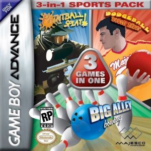 3 In 1 - Paintball Splat Dodgeball - Dodge This Big Alley Bowling Rom For Gameboy Advance