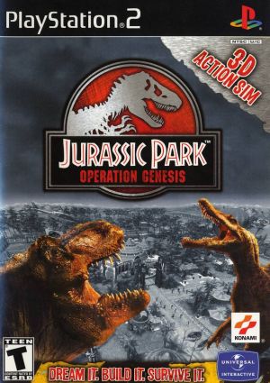 Jurassic Park - Operation Genesis Rom For Playstation 2