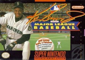 Ken Griffey Jr. Presents Major League Baseball Rom For Super Nintendo