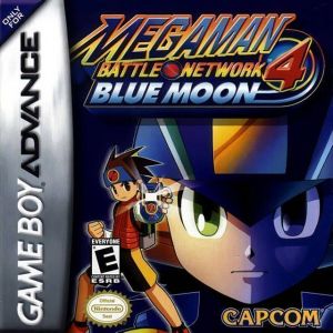 Megaman Battle Network 4 - Blue Moon Rom For Gameboy Advance