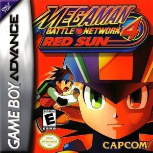 Megaman Battle Network 4 - Red Sun Rom For Gameboy Advance