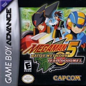 Megaman Battle Network 5 - Team Colonel Rom For Gameboy Advance