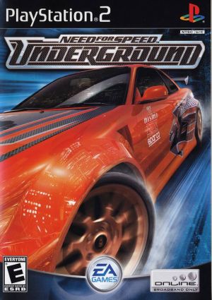 Need For Speed - Underground Rom For Playstation 2
