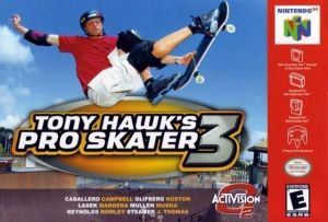 Tony Hawk's Pro Skater 3 Rom For Nintendo 64